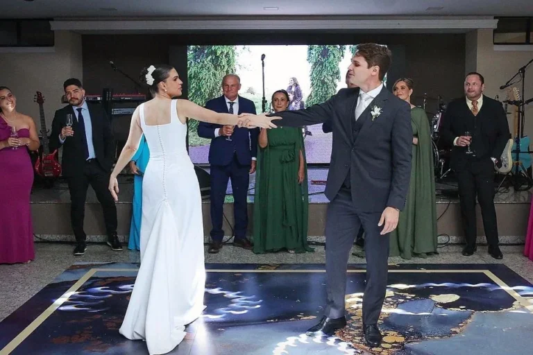 Coreografia de casamento em Votuporanga — Ícaro e Kally na valsa dos noivos pela Usualdance